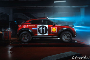 Nissan JUKE Hybrid Rally Tribute: where hybrid meets adrenaline